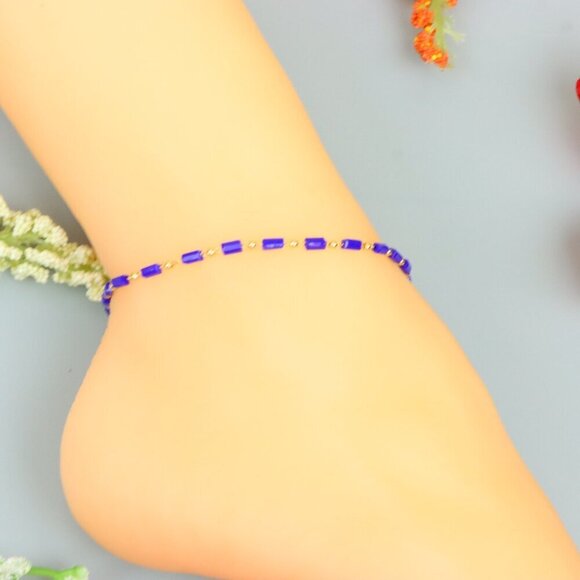 "Handmade Anklet – A Stylish Choice for Women, Thoughtful Gift Idea, EVCH1316 - Picture 7 of 9